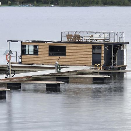 Domek Na Wodzie - Houseboat -Sauna, Taras Na Dachu, Dwie Sypialnie Mikołajki Buitenkant foto
