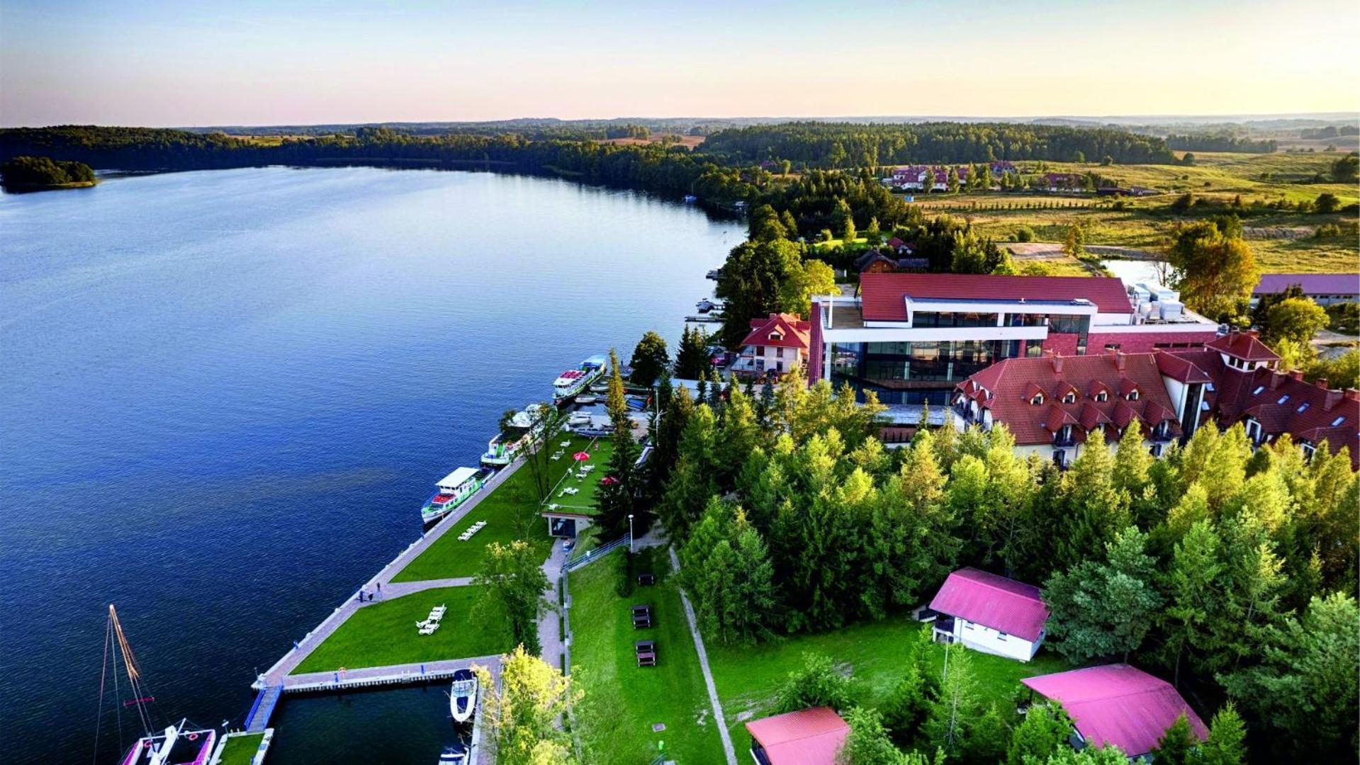 Domek Na Wodzie - Houseboat -Sauna, Taras Na Dachu, Dwie Sypialnie Mikołajki Buitenkant foto