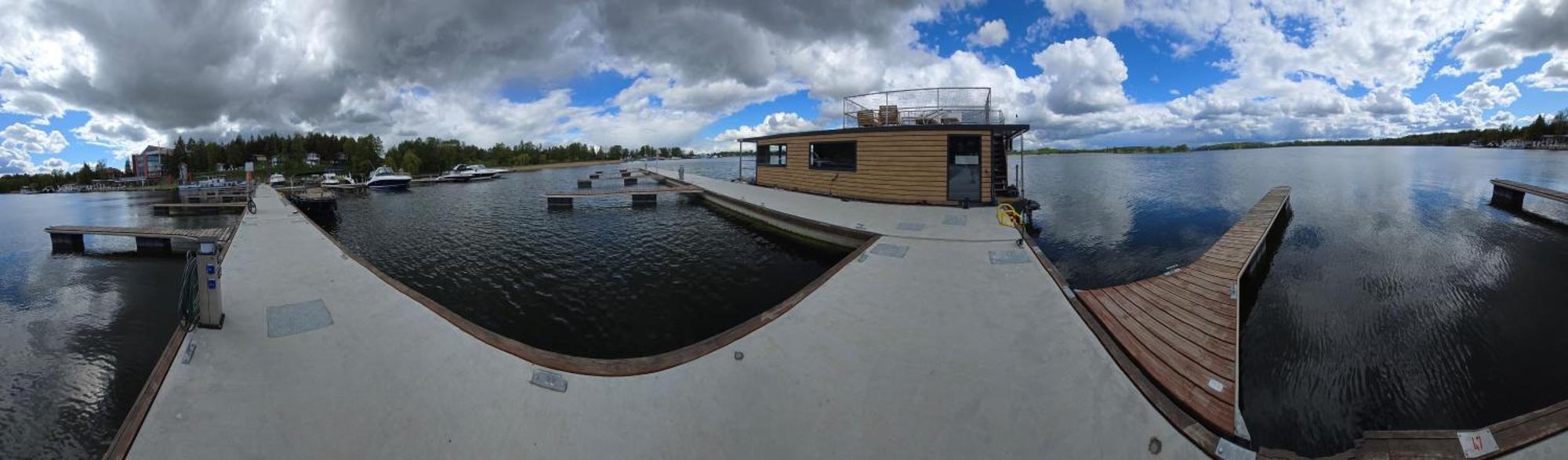 Domek Na Wodzie - Houseboat -Sauna, Taras Na Dachu, Dwie Sypialnie Mikołajki Buitenkant foto